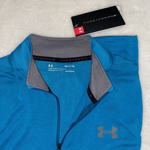 NWT men's Under Armour 1/4 zip - Picture 3 of 4